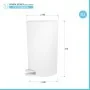 Scheda tecnica Pattumiera bagno 3 L in polipropilene bianco con apertura a pedale Orbix