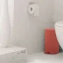 Pattumiera bagno 3 L in polipropilene terracotta con apertura a pedale Orbix