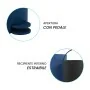 Pattumiera bagno 3 L in polipropilene blu scuro con apertura a pedale Orbix