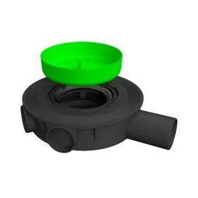 Piletta sifonata per canalina ad altezza ridotta in ABS e silicone ideale per Canalissima Bonomini