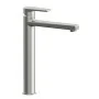 Set miscelatori lavabo alto e bidet spazzolato Mariani serie Artic 