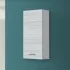 Pensile bagno sospeso H 69,5 cm in legno grigio con anta reversibile