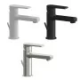 Miscelatore lavabo spazzolato Mariani serie Artic scarico incluso