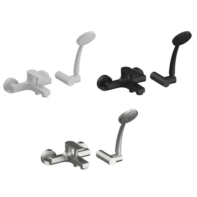 ARZ - Rubinetto Da Giardino Design 1/4 Di Giro, Cromato Satinato, Attacco Maschio 1/2", Con Naso Automatico
