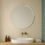 Specchio bagno rotondo con luce a led integrata da 60cm 