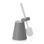 Portascopino wc conico in Polipropilene grigio da appoggio