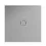Render 2 Piatto doccia 90x90cm in resina cemento antiscivolo griglia in acciaio inox Harmony