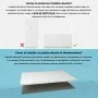 Caratteristiche Piatto doccia 90x200cm in resina bianco antiscivolo con griglia in acciaio inox Harmony