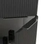 Maniglia cromata Colonna bagno sospesa 140cm in antracite cannettato a 2 ante Mia
