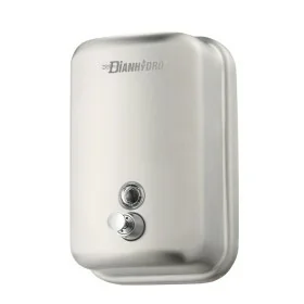 Dispenser sapone in acciaio inox liquido a parete 0 8 Lt con erogazione push