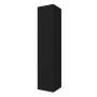 Colonna bagno sospesa 160cm in nero opaco a 2 ante Nara