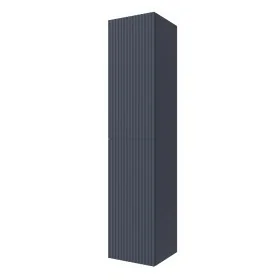 Colonna bagno sospesa 160cm in blu notte a 2 ante Nara