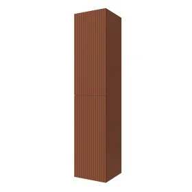 Colonna bagno sospesa 160cm in color terracotta a 2 ante Nara