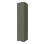Colonna bagno sospesa 160cm in verde opaco a 2 ante Nara