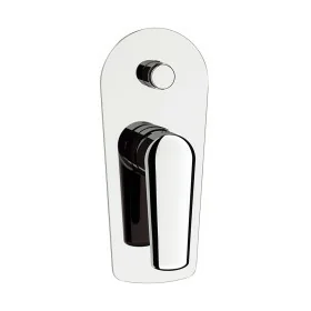 Miscelatore a incasso doccia con deviatore in ottone cromato monocomando linea Armonia