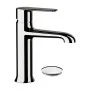 Set miscelatori lavabo e bidet in ottone cromato monocomando linea Armonia