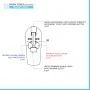 Scheda tecnica Set miscelatori incasso doccia con deviatore lavabo e bidet in ottone cromato linea Armonia