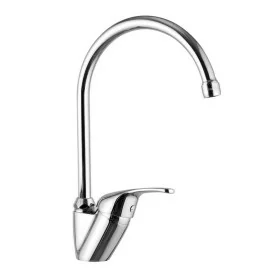 Rubinetto lavello a canna alta in ottone cromo di Rubinetterie Mariani Linea Astro