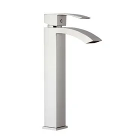Miscelatore lavabo alto monocomando in ottone cromato Mariani linea Marte