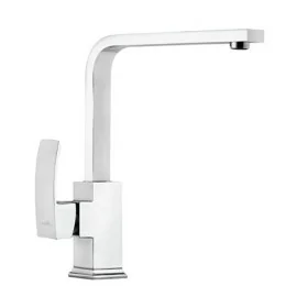 Miscelatore lavello monocomando con bocca girevole in ottone cromato Mariani linea Marte