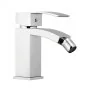 Set miscelatore lavabo e bidet monocomando in ottone cromato Mariani linea Marte