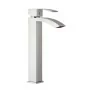 Set miscelatore lavabo alto e bidet monocomando in ottone cromato Mariani linea Marte