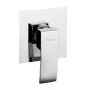 Set miscelatori con doccia a incasso lavabo e bidet monocomando in ottone cromato Mariani linea Marte