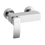 Set miscelatori doccia a incasso esterno lavabo e bidet monocomando in ottone cromato Mariani linea Marte