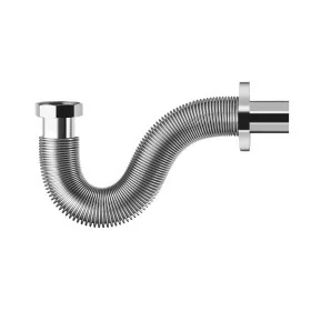 Tubo di scarico BPS flessibile ed estensibile in acciaio inox