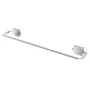 Barra porta salviette a muro da 55 cm in acciaio cromo Velvet