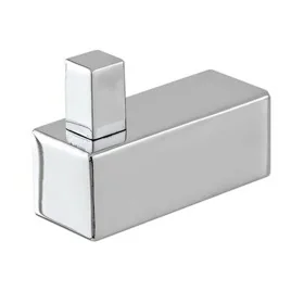 Appendino bagno a muro in acciaio cromato  Unica 