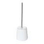 Portascopino wc in ceramica da appoggio linea Sidney bianca