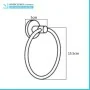 Scheda tecnica Set accessori a muro 5 pezzi in metallo cromato e ABS viti incluse  Sprint 