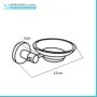 Scheda tecnica Set accessori a muro 6 pezzi in metallo cromato e ABS viti incluse  Sprint 