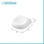 Porta sapone a muro in ABS bianco  Gioia  scheda tecnica