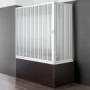 Box Vasca Soffietto 70x170cm in PVC Riducibile con Apertura Reversibile