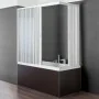 Box Vasca Soffietto 70x170cm in PVC Riducibile con Apertura Reversibile 