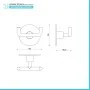 scheda tecnica appendino cromato idea