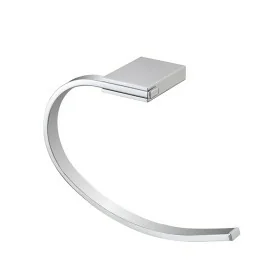 Porta asciugamani da parete ad anello in acciaio cromato Futura 