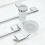 Porta asciugamani da parete 30 cm in acciaio cromato Futura 