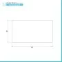 Asciugamani ospite per bagno 55x100 cm nero in cotone 100%  scheda tecnica