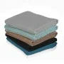 Telo bagno per doccia 90x140 cm turchese cobalto in cotone 100% 