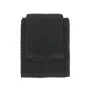 Set asciugamani bagno nero per viso e ospite in cotone puro Spring