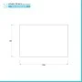 Set asciugamani bagno blu per viso e ospite in cotone puro Spring