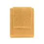 Set asciugamani bagno giallo per viso e ospite in cotone puro Spring