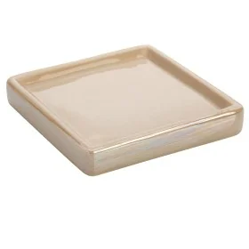 Porta saponetta In Ceramica Lucida Beige Cuba