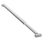 Braccio di supporto a snodo per parete doccia walk-in da 70-110cm in acciaio cromato