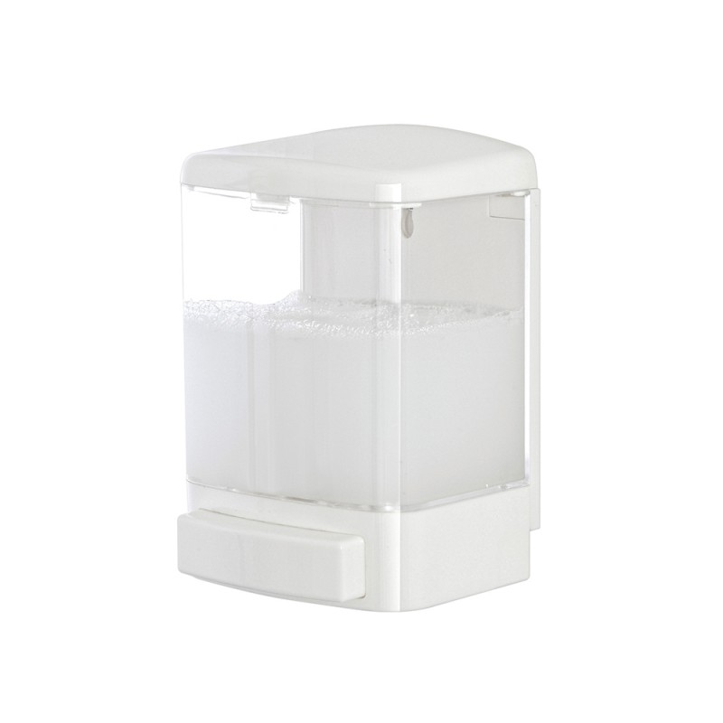 Il dispenser per il sapone del bagno per locali commerciali Dispenser Sapone a Parete 1000 ML in Plastica Bianco