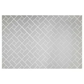 Pellicola Elettrostatica 45x200 a Mattoni Per Vetri Box Doccia E Finestre