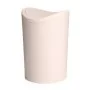 Pattumiera bagno in polipropilene rosa 6 Lt con coperchio basculante